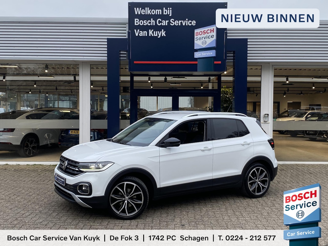 Volkswagen T-Cross - 1.0 TSI Style / Automaat / NL-Auto / 1e-Eigenaar / Adaptieve Cruise-Control / Climate-Cont - AutoWereld.nl