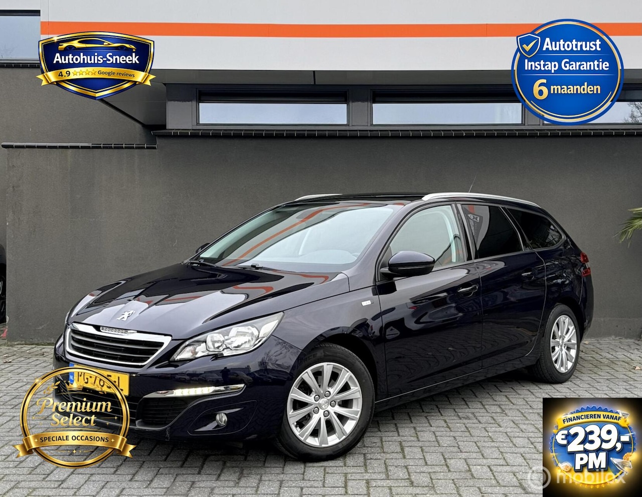 Peugeot 308 SW - 1.2 PureTech Blue Lease Executive 6mnd garant - AutoWereld.nl