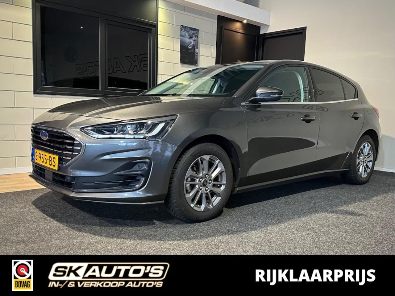 Ford Focus - 1.0 EBH TITANIUM NAP l CARPLAY l 1STE EIG l CLIMA l CRUISE l LMV l - AutoWereld.nl