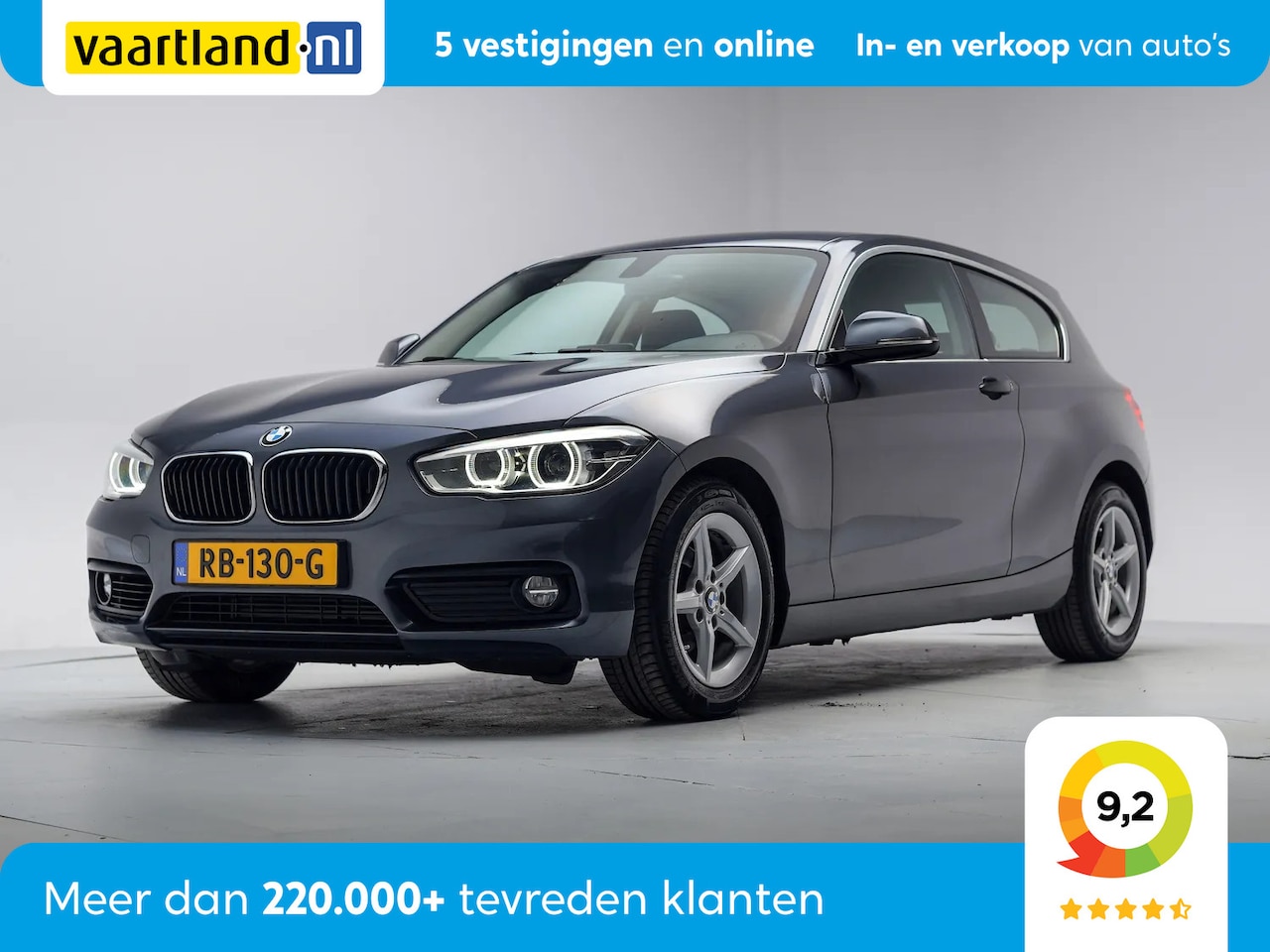 BMW 1-serie - 118i Executive Aut. [ LED Navi Leder ] - AutoWereld.nl