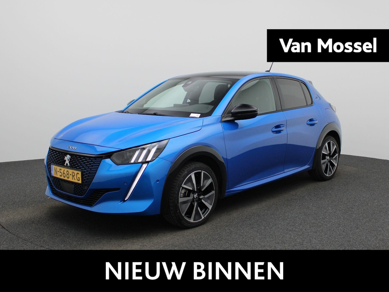 Peugeot e-208 - EV GT Pack 50 kWh | Alcantara bekleding | Stoelverwarming | 3D Cockpit | Camera | Adaptiev - AutoWereld.nl