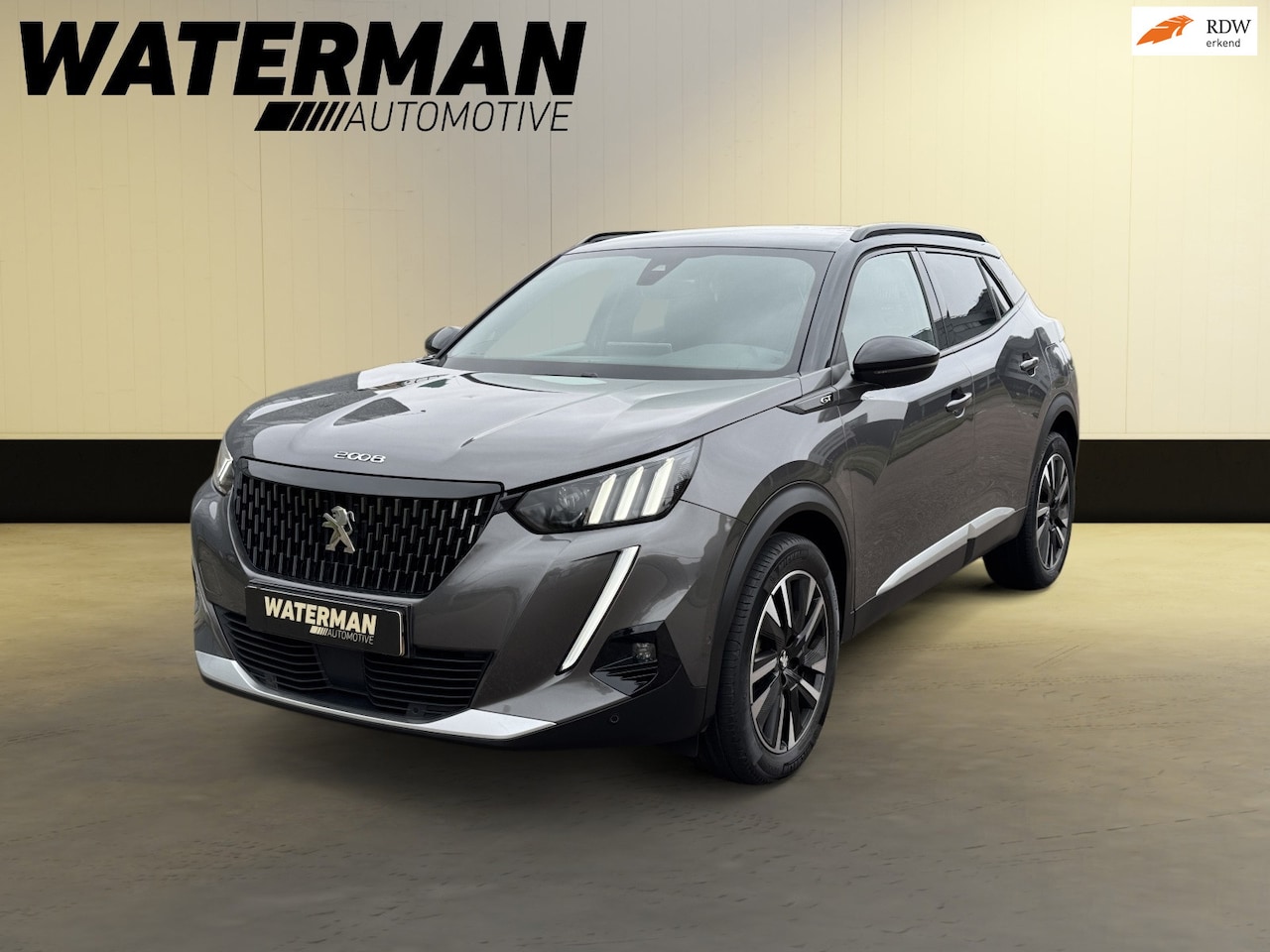 Peugeot 2008 - 1.2 PureTech GT-Line 155 PK AUTOMAAT/KEYLESS/LEER/CAMERA/SFEERVERLICHTING/LED/18'/NAVI/VIR - AutoWereld.nl