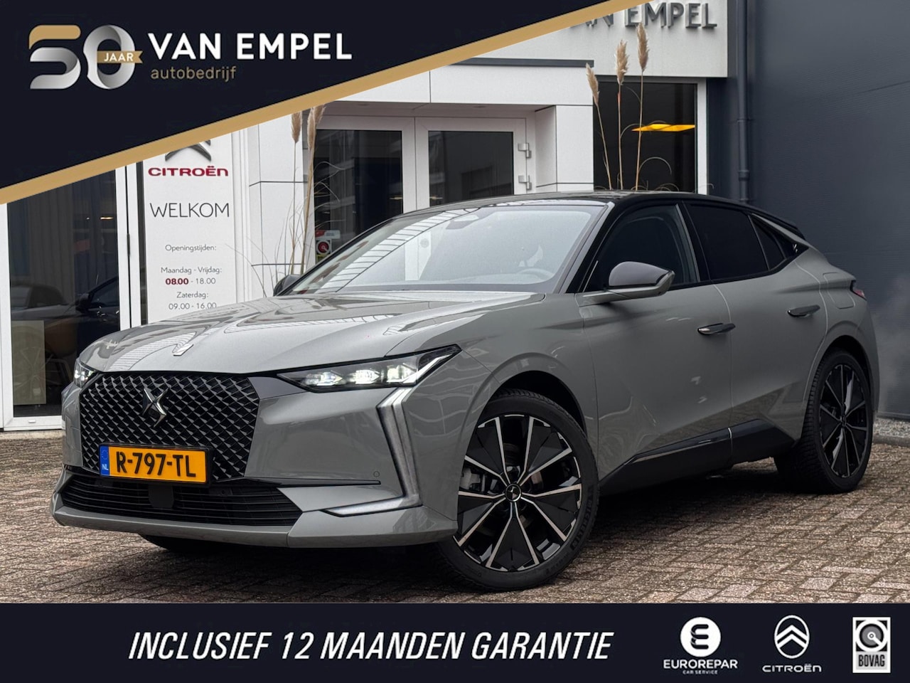 DS 4 - E-Tense Rivoli Plug-In | 225 PK | 98 % SOH | Leder + Memory | Camera Rondom | Focal Sound - AutoWereld.nl