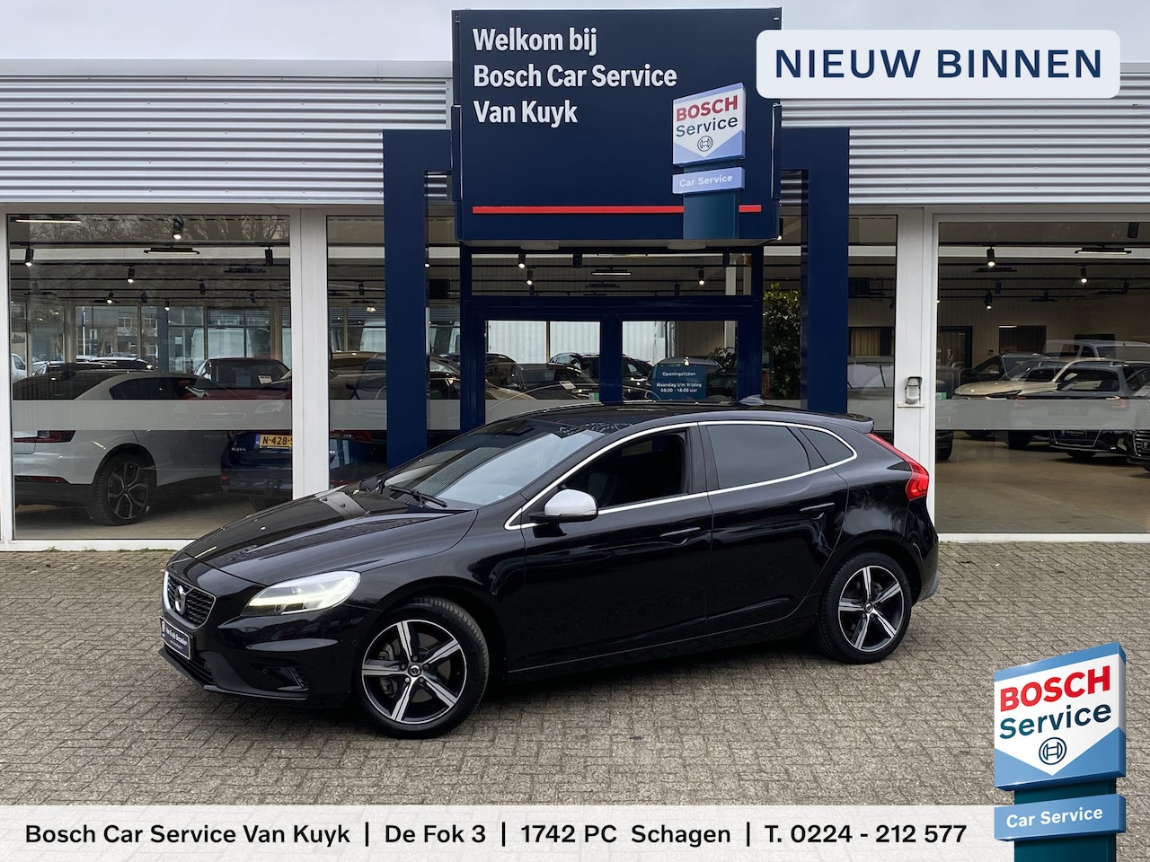 Volvo V40 - 1.5 T3 Polar+ Sport / Automaat / NL-Auto / Dealer-Onderhouden / Cruise-Control / Climate-C - AutoWereld.nl