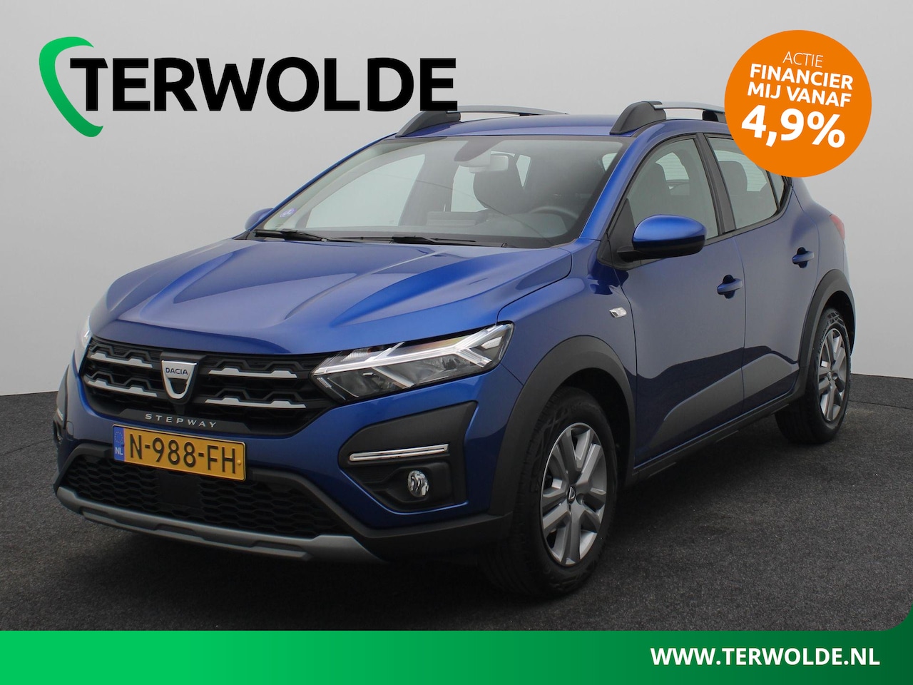 Dacia Sandero Stepway - TCe 100 Bi-Fuel GPF Comfort | Climate Control | Apple Carplay/Android Auto | Parkeersensor - AutoWereld.nl