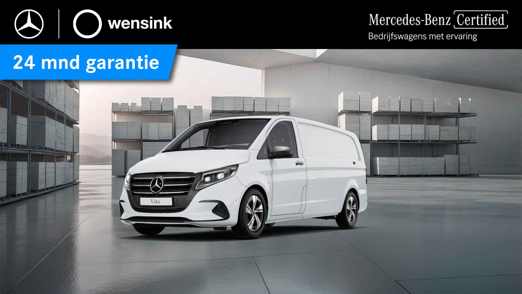Mercedes-Benz Vito - 116 CDI L3 Select | Lederen Stuurwiel | Navigatie | Spiegelpakket | Alarm Klasse 3 | Verwa - AutoWereld.nl