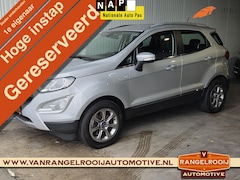 Ford EcoSport - 1.0 Titanium, stoel-, stuur-, voorruitverw., clima, cruise, camera