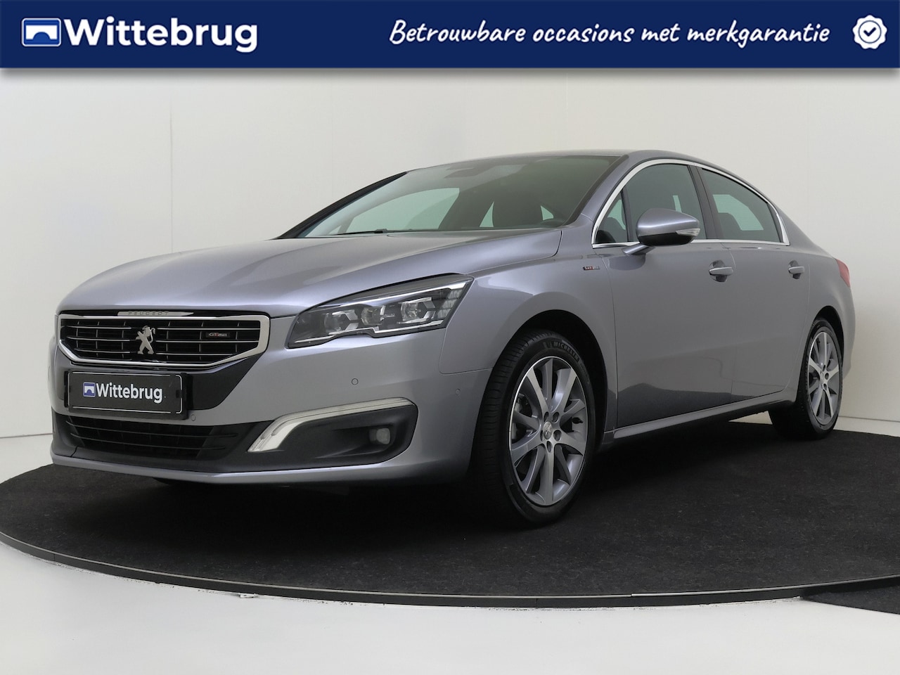 Peugeot 508 - 1.6 165PK e-THP GT-line LED VERLICHTING | NAVIGATIE | HALF LEDER | SPORTIEF UITGEVOERD! - AutoWereld.nl