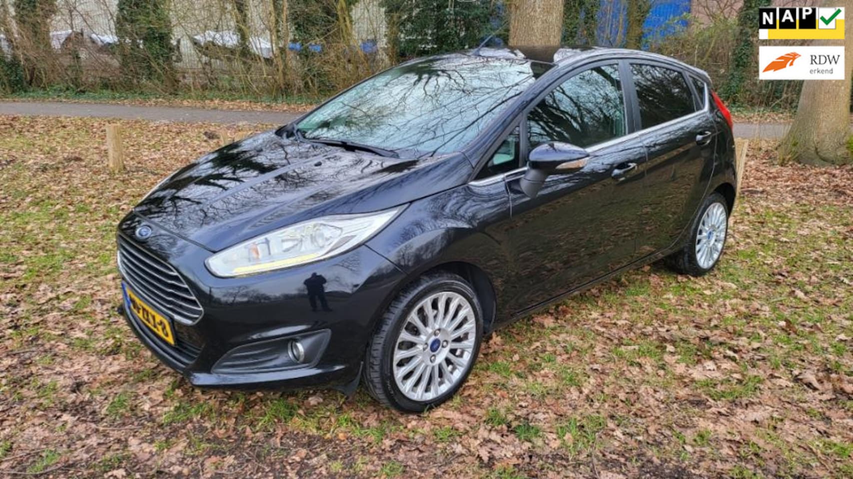 Ford Fiesta - 1.0 EcoBoost Titanium 1.0 EcoBoost Titanium, luxe uitv. Inr.Koopje - AutoWereld.nl