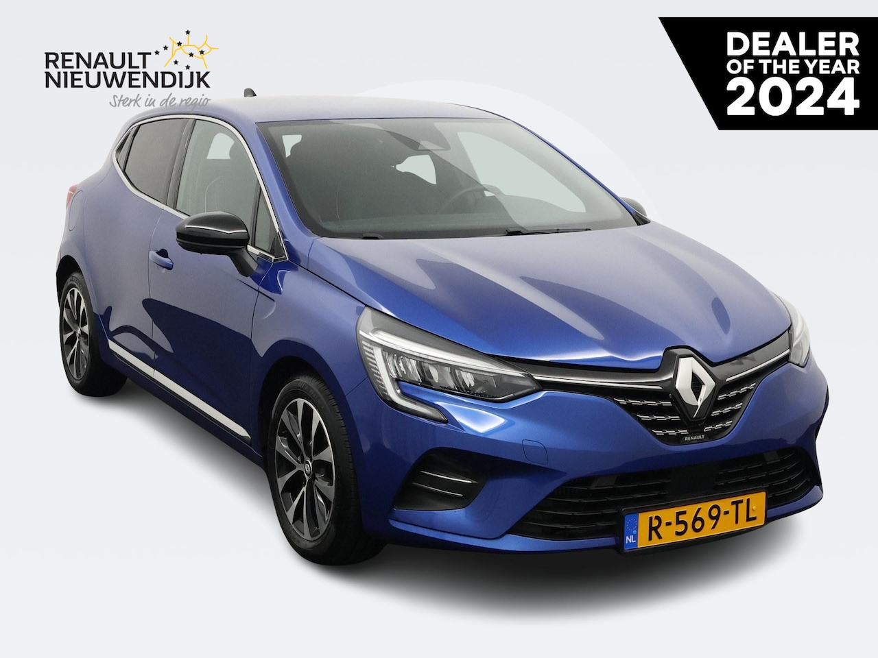 Renault Clio - 1.0 TCe 90 Techno 1E EIGENAAR / ALL SEASONS BANDEN / CLIMATE CONTROL / APPLE & ANDROID AUT - AutoWereld.nl