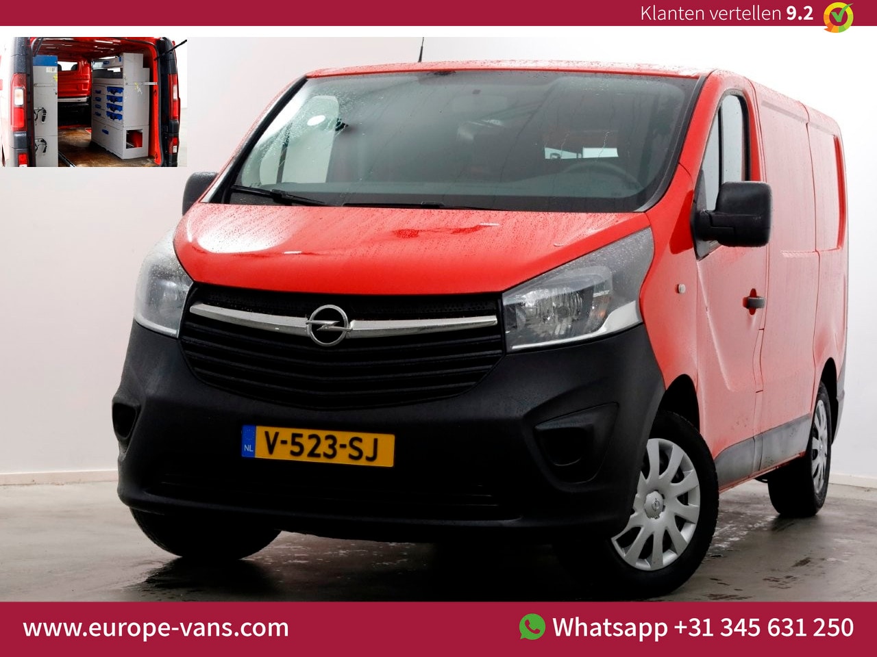 Opel Vivaro - 1.6 CDTI E6 L1H1 Edition Airco/Navi/Inrichting 09-2018 - AutoWereld.nl