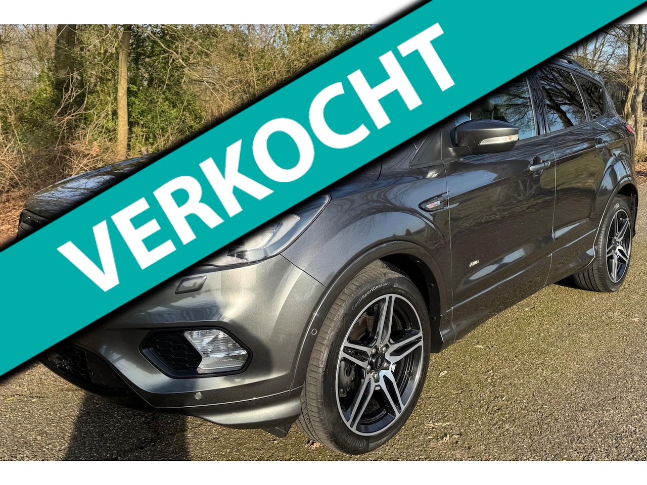 Ford Kuga - 1.5 EcoBoost ST Line AUTOMAAT 2017 4x4 182PK TREKHAAK CAMERA CLIMA SONY - AutoWereld.nl