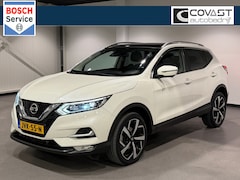 Nissan Qashqai - 1.3 DIG-T Tekna Navigatie|Camera|Pano-dak|Stoelverwarming|1eEig./Dealer-oh