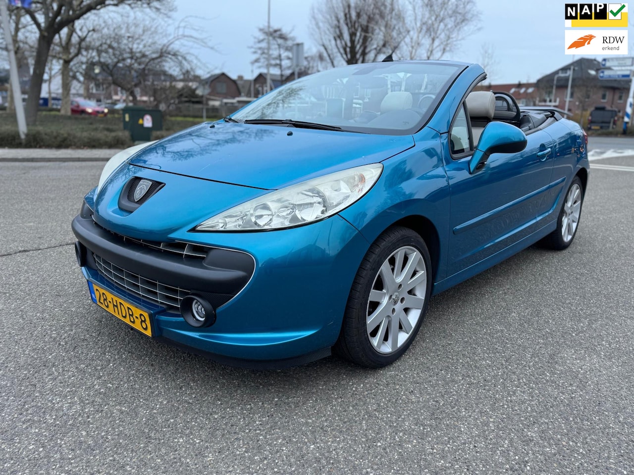Peugeot 207 CC - 1.6 VTi / airco / cruise.control / elek.ramen / leder / nap…. - AutoWereld.nl
