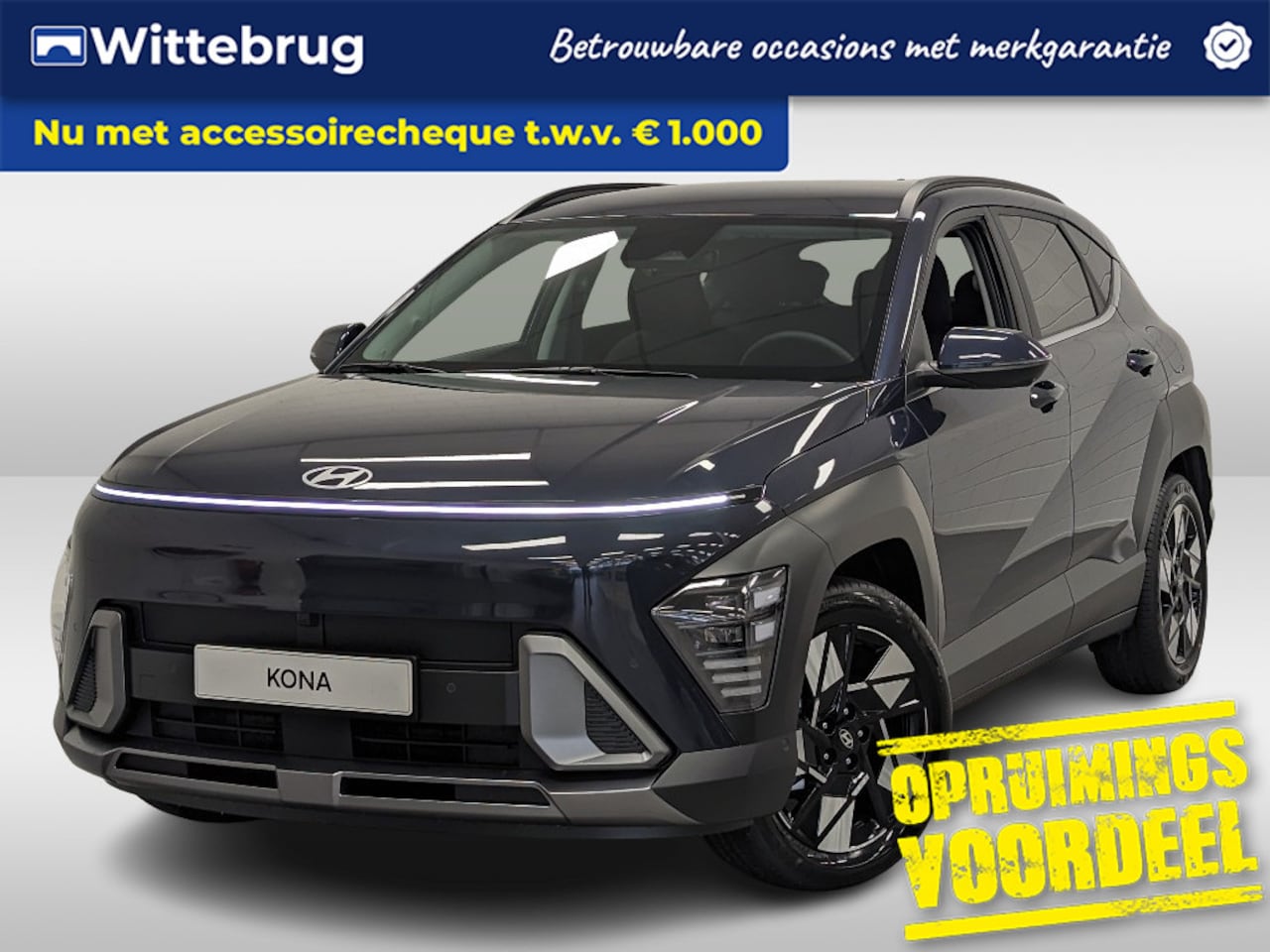 Hyundai Kona - 1.6 GDI HEV Comfort Smart FULL LED | ELEKTRISCHE ACHTERKLEP | 18 INCH VELGEN | ZUINIGE HYB - AutoWereld.nl