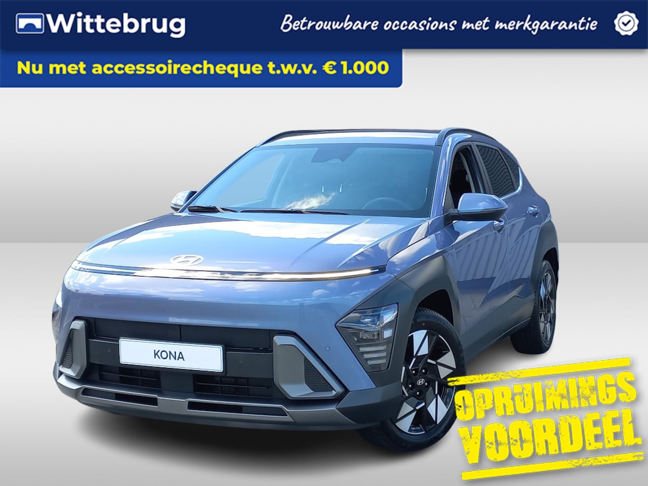 Hyundai Kona - 1.6 GDI HEV Comfort Smart FULL LED | ELEKTRISCHE ACHTERKLEP | 18 INCH VELGEN | ZUINIGE HYB - AutoWereld.nl