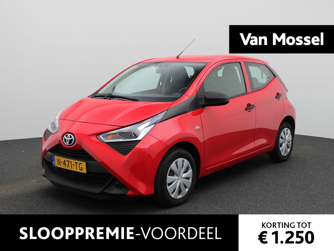 Toyota Aygo - 1.0 VVT-i x-fun | 5-Deurs | Lage km stand | Airco | Bluetooth | DAB - AutoWereld.nl