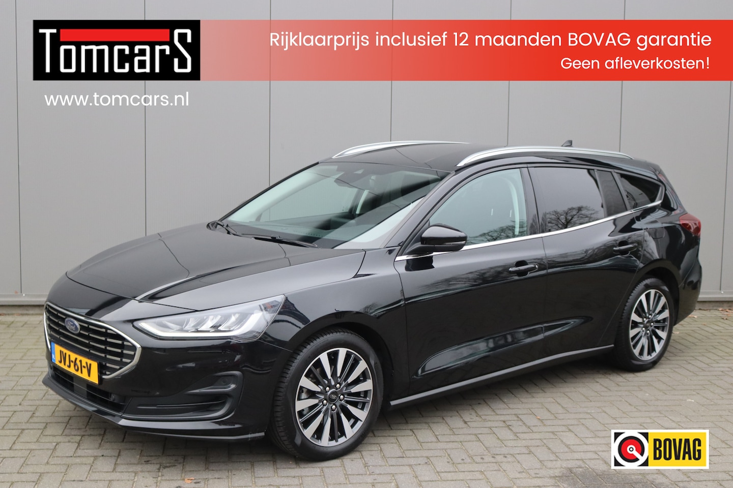 Ford Focus Wagon - 125PK EcoB. Hybrid Automaat Titanium Navigatie/Camera/Winter-pack/Adaptive-cruise - AutoWereld.nl