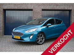 Ford Fiesta - 1.0 EcoBoost 125pk Titanium | Camera | Leder | Trekhaak | Keyless | Carplay/Android Auto