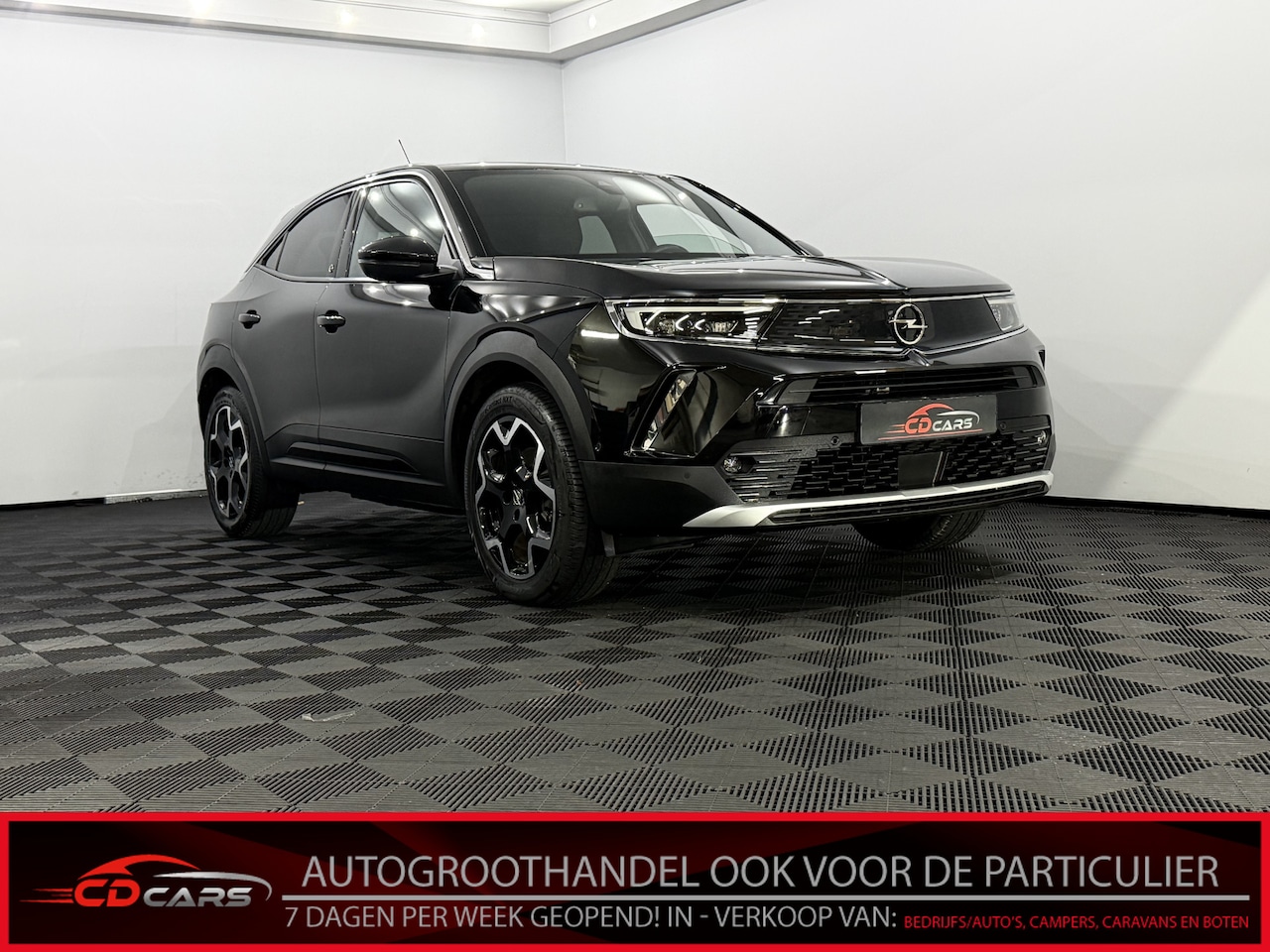 Opel Mokka-e - Ultimate 50-kWh 11kw bl. Leder, Camera, Navi, Stoelverwarming, Keyless start, Cruise contr - AutoWereld.nl