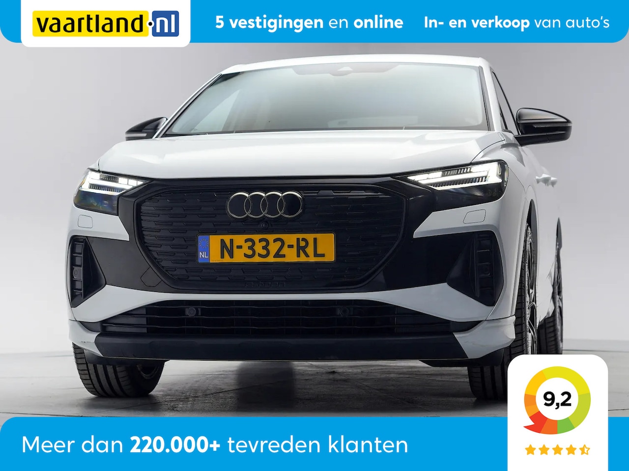Audi Q4 Sportback e-tron - 40 e-tron Launch edition Advanced Plus 77kWh 3 fase [ LED Sportstoelen Stoelverwarming ] - AutoWereld.nl