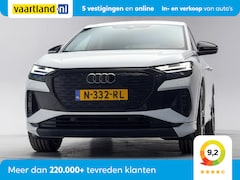 Audi Q4 Sportback e-tron - 40 e-tron Launch edition Advanced Plus 77kWh 3 fase [ LED Sportstoelen Stoelverwarming ]