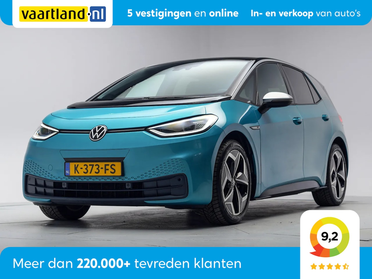 Volkswagen ID.3 - 58 kWh First Plus 3-Fase [ LED Navi Apple/Android Alcantara Camera Stuur-&Stoelverwarming - AutoWereld.nl