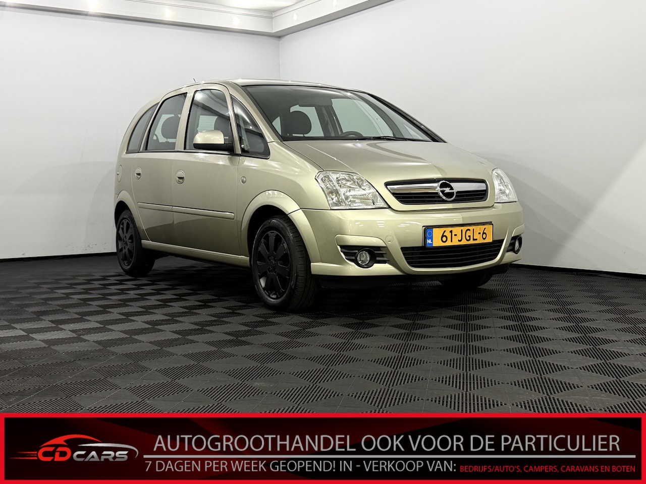 Opel Meriva - 1.6-16V Cosmo Airco, Automat, Radio, Lichtmetalen velgen - AutoWereld.nl