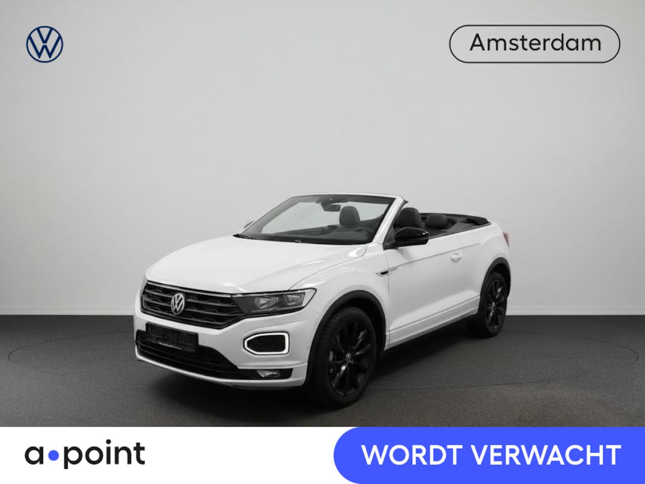 Volkswagen T-Roc Cabrio - 1.5 TSI R-Line 150 PK DSG | Navigatie | Black Style | Stoelverwarming | Side assist | - AutoWereld.nl