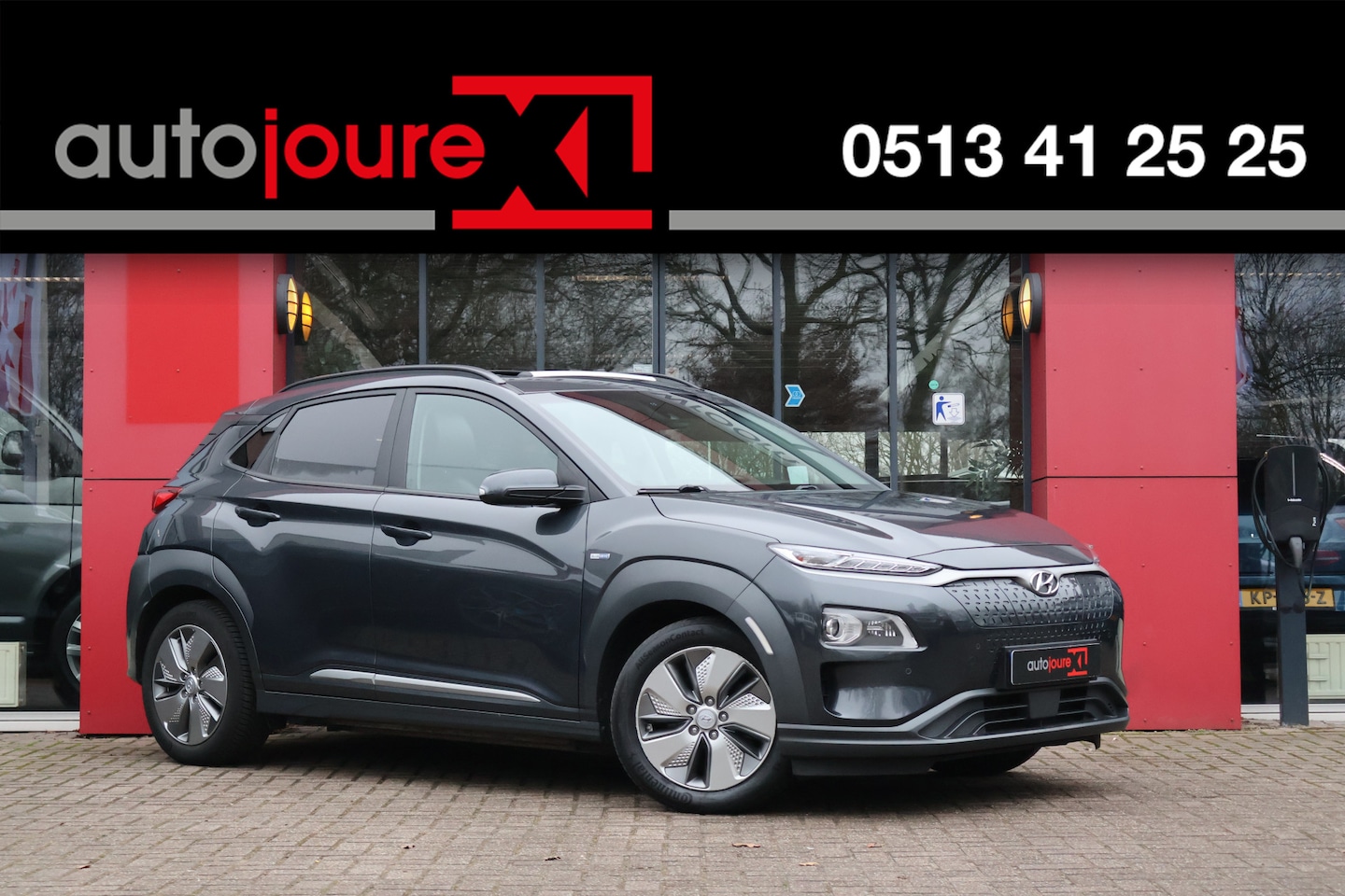 Hyundai Kona Electric - EV Premium 64 kWh | SoH 100% | Schuifdak | Leder | ACC | Krell Audio | Origineel NL | - AutoWereld.nl