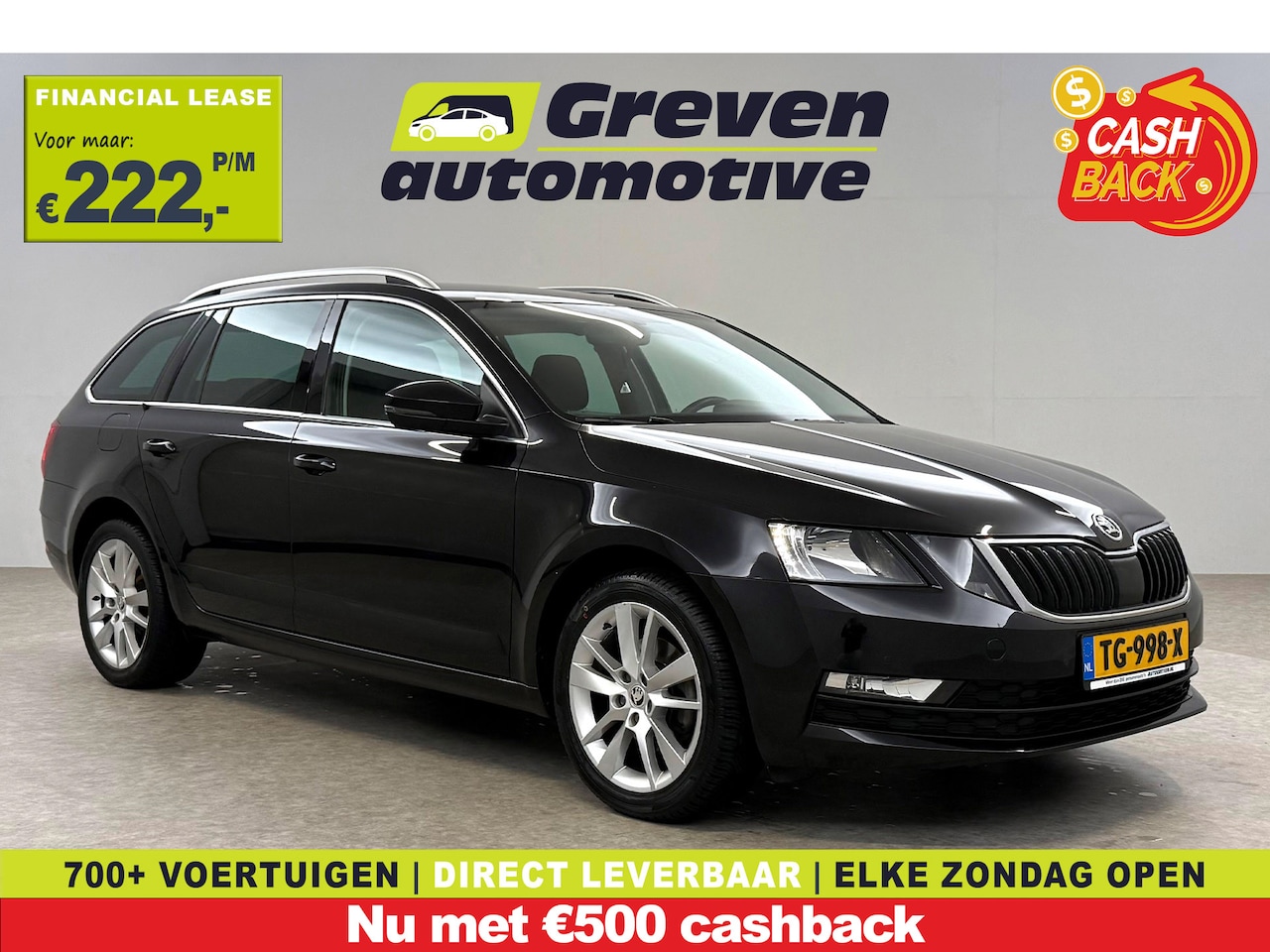 Skoda Octavia - 1.0 TSI | Carplay | Trekhaak | Stoelverw. | Cruise | Parkeersens. - AutoWereld.nl