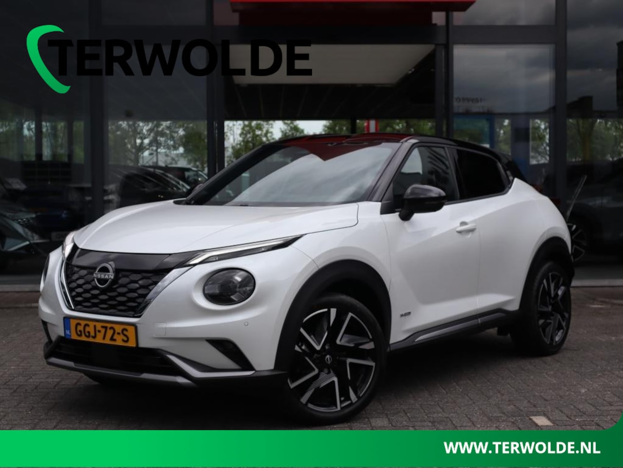 Nissan Juke - 1.6 Hybrid N-Design | Half Leder | BOSE Audio | 360 Camera | Trekhaak | - AutoWereld.nl