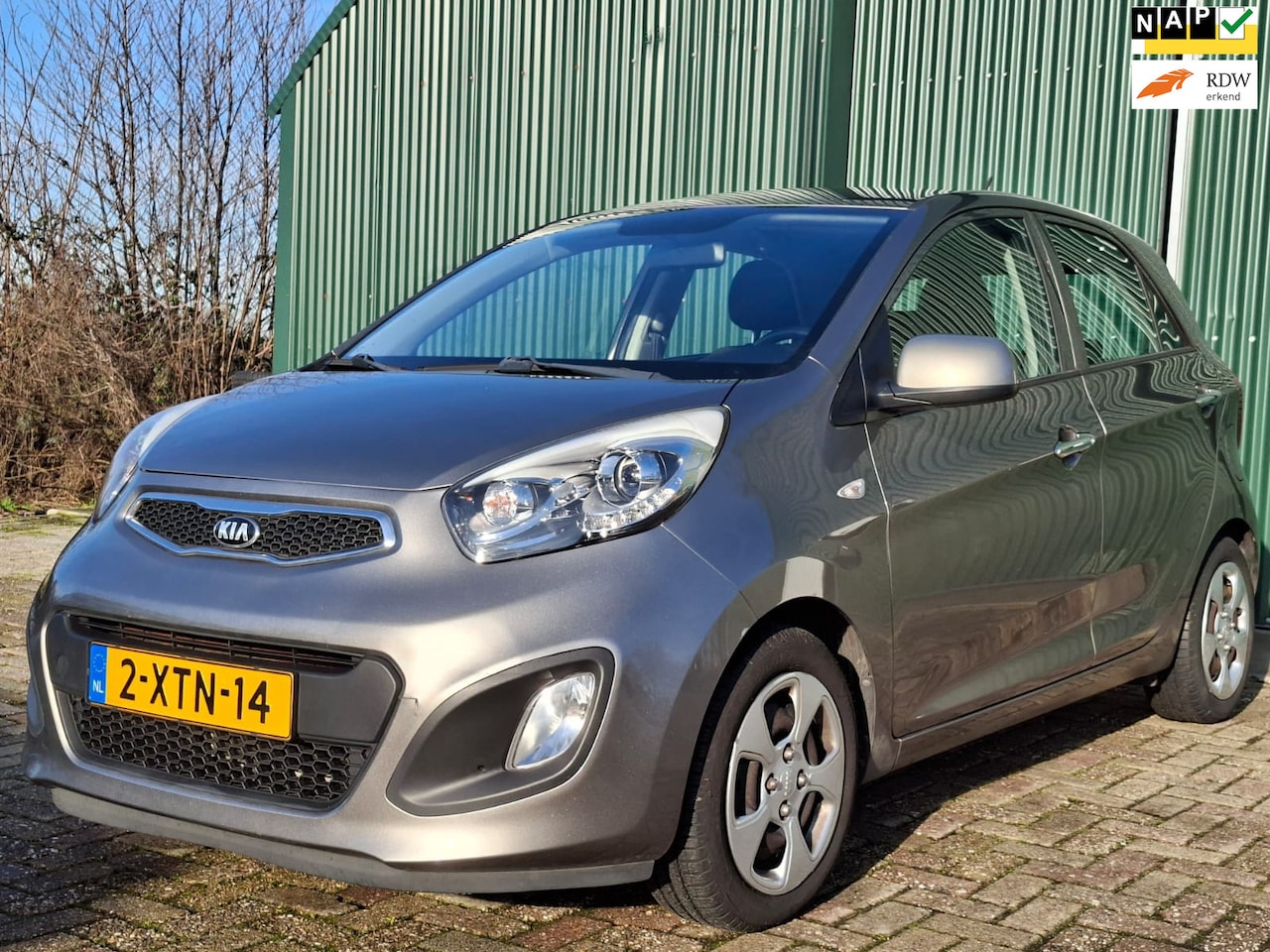 Kia Picanto - 1.0 CVVT BusinessLine/Dealer onde./NAVI/Airco/Elek. ramen/NAP! - AutoWereld.nl
