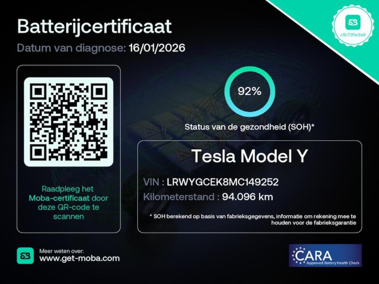 Tesla Model Y - Long Range AWD 75 kWh 92% SOH Dual Motor FSD - AutoWereld.nl