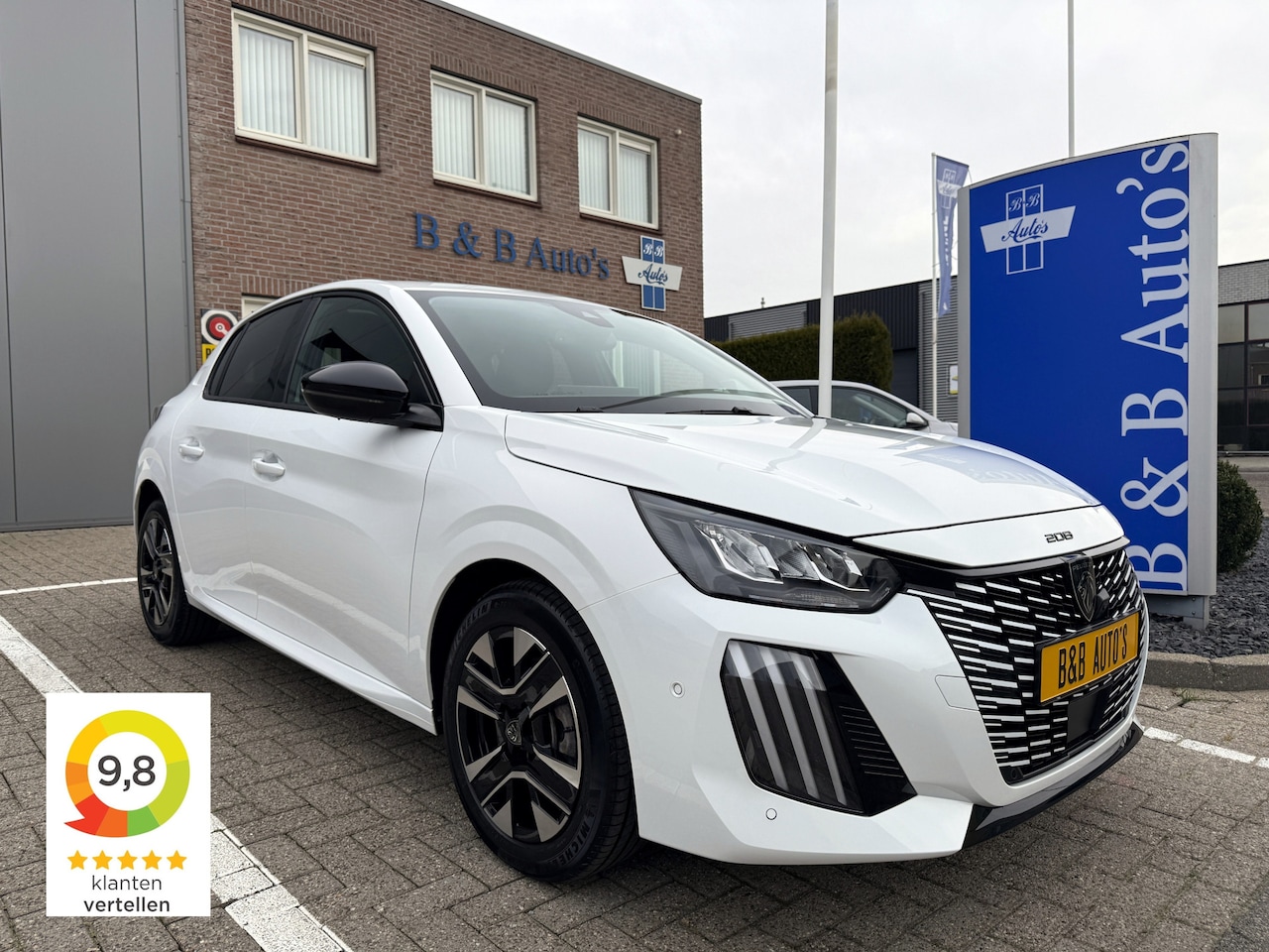 Peugeot 208 - 1.2 PureTech 100pk Allure Vision-Pack l ACC l BLIS l 360° CAMERA l ECC l LED l NAVI l 5.00 - AutoWereld.nl