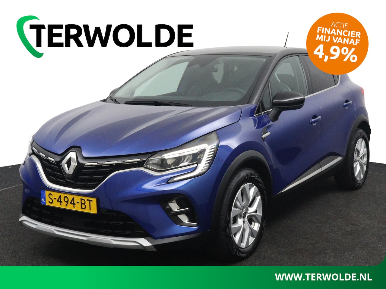 Renault Captur - TCe 90 GPF Intens | Navigatie | Parkeercamera | Climate Control | - AutoWereld.nl