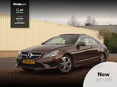 Mercedes-Benz E-klasse Coupé - 250 CGI Avantgarde | Schuifdak | 360 Camera | Nav | Cruise | 1eEigenaar