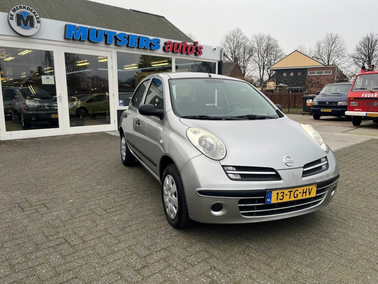 Nissan Micra - 1.2 Visia 1.2 Visia, AUTOMAAT, AIRCO, zeer mooie auto! - AutoWereld.nl