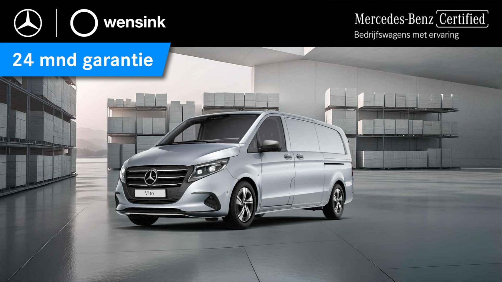 Mercedes-Benz Vito - 119 CDI | L3 XL | SELECT | AUTOMAAT | 2X ZIJSCHUIFDEUR | METALLIC | TREKHAAK | MULI-BEAM L - AutoWereld.nl