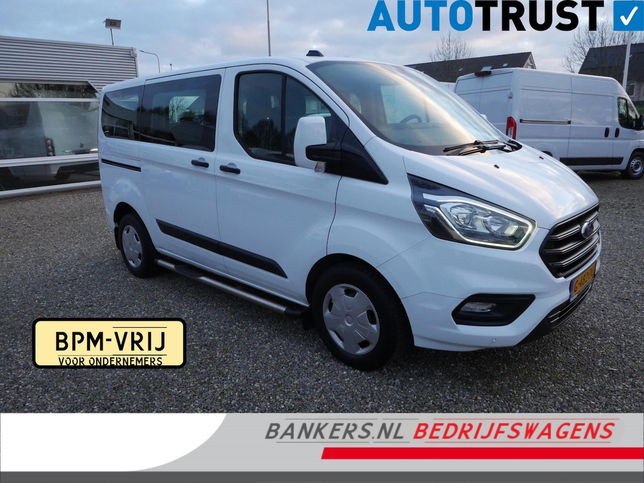 Ford Transit Custom - 2.0 TDCI 110PK, L1H1, Airco, Combi-9 Persoons, Meerdere op voorraad - AutoWereld.nl