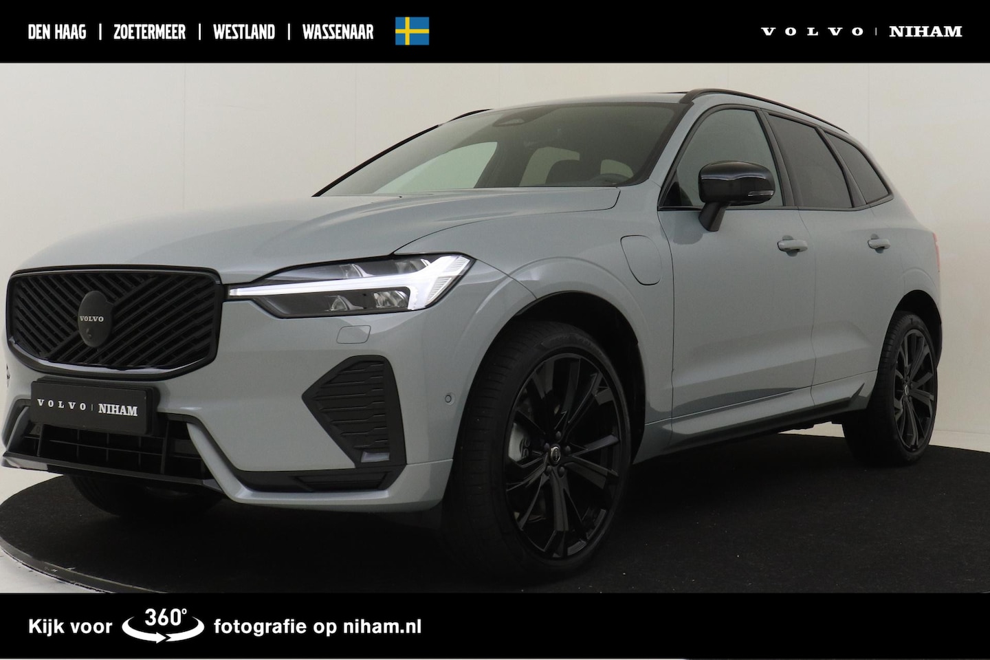 Volvo XC60 - II T6 PLUG-IN HYBRID AWD ULTRA BLACK EDITION -PANO.DAK|HARMAN/KARDON|360°CAM|PRIVACY.GLAS| - AutoWereld.nl