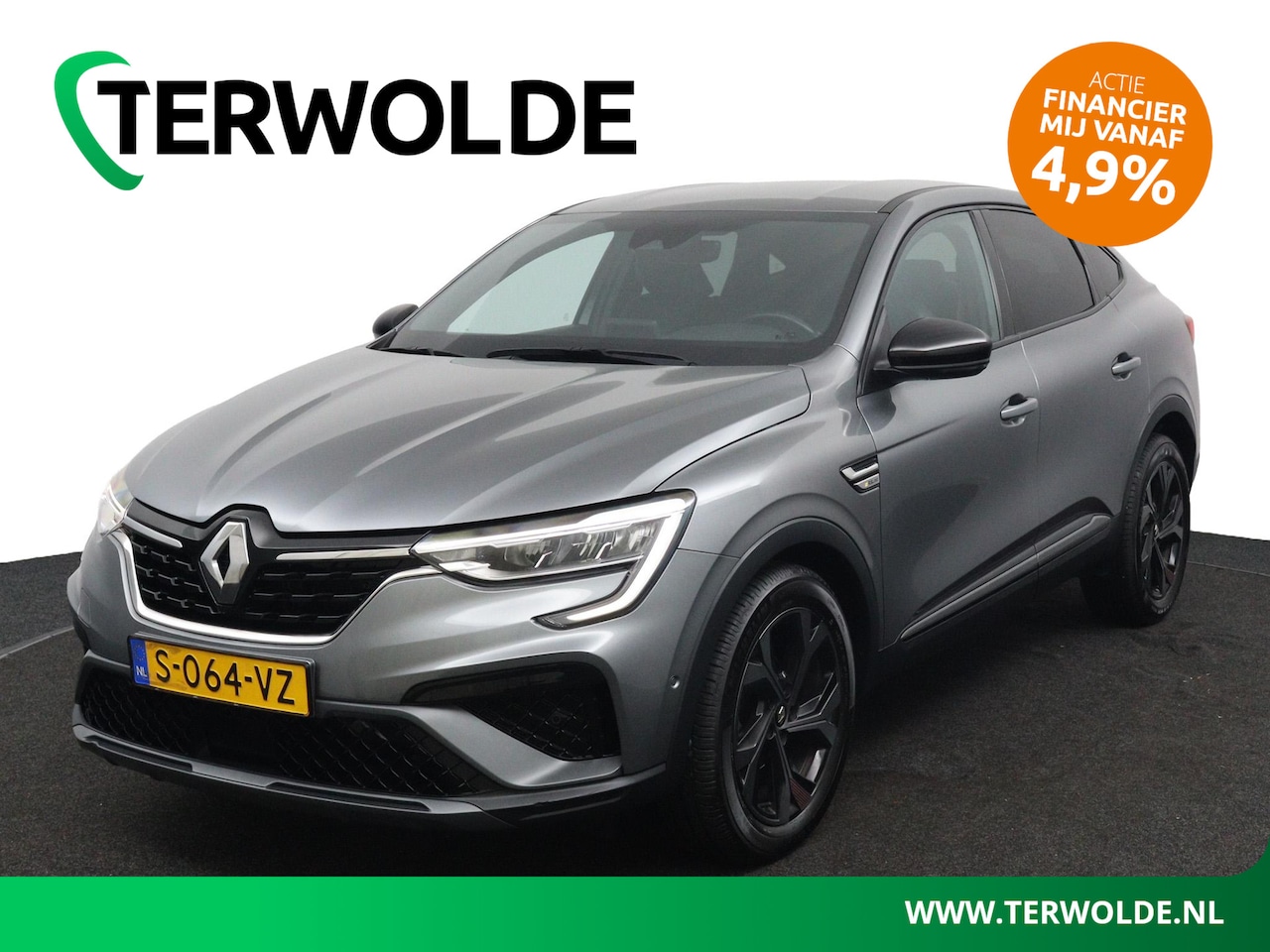 Renault Arkana - R.S. line mild hybrid 160 EDC | Adapt. Cruise | Stoel- & Stuurverw. | Lederen Bekl. | - AutoWereld.nl