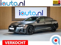 Audi A5 Sportback - 40 TFSI S-Line Optiek Matrix LED/Leder/ACC/Virtual Cockpit/Camera/Keyless/Elek. stoelen/19