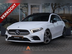 Mercedes-Benz A-klasse - A 180 AMG-Line 136pk | Cruise | Climate | Memory | Sfeer | Multibeam | Pano | Keyless | Ca