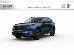 Mazda CX-5 - Homura - Zwart lederen interieur | 19-inch lichtmetalen velgen, Black | Alarmsysteem | Aut
