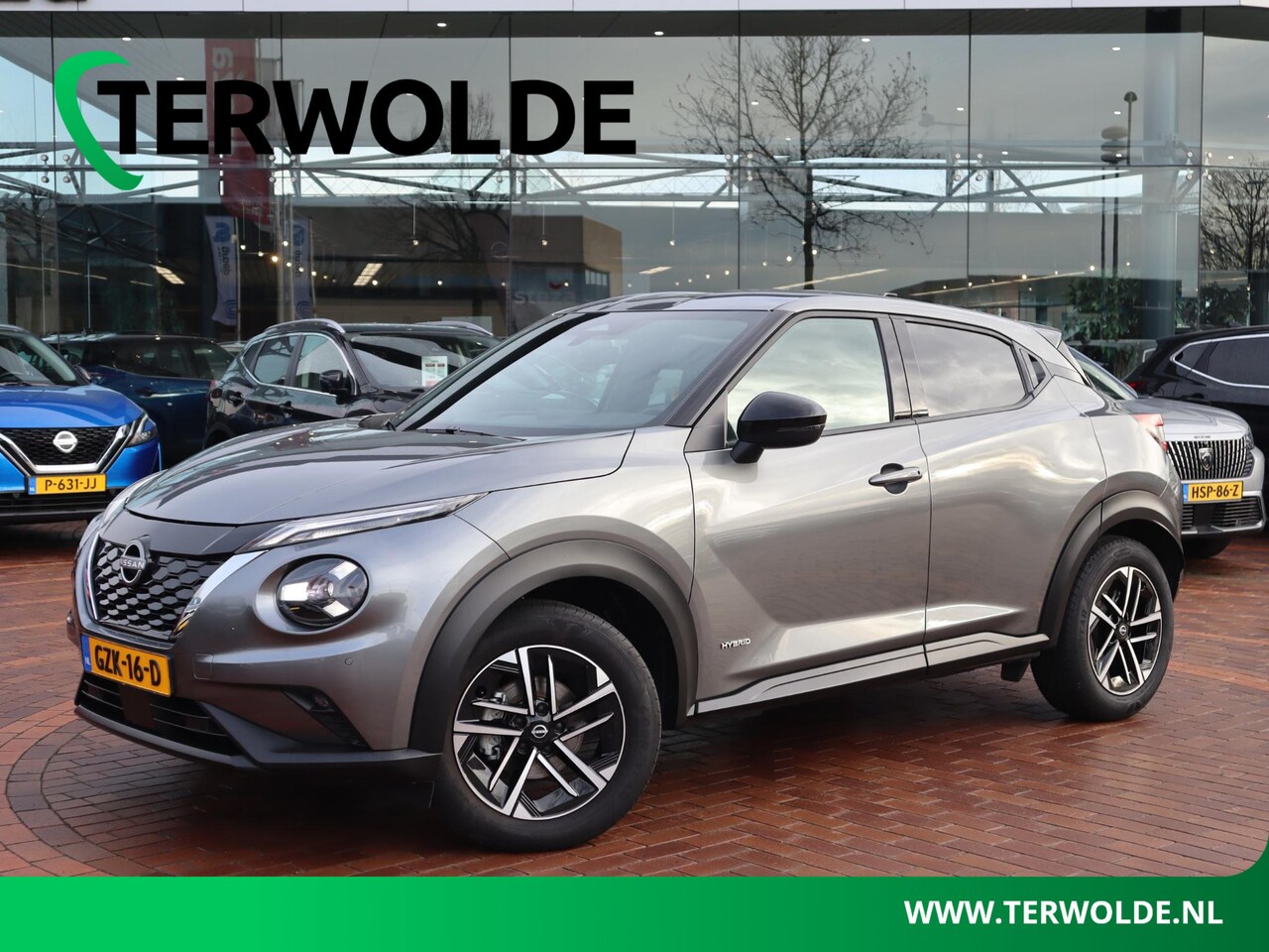 Nissan Juke - 1.6 Hybrid N-Connecta | Trekhaak | Navigatie | Parkeercamera | - AutoWereld.nl