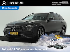 Mercedes-Benz C-klasse Estate - 300e AMG-line Phev | Panorama Schuif/Kanteldak | Burmester Sound | Night-pakket | Parkeer