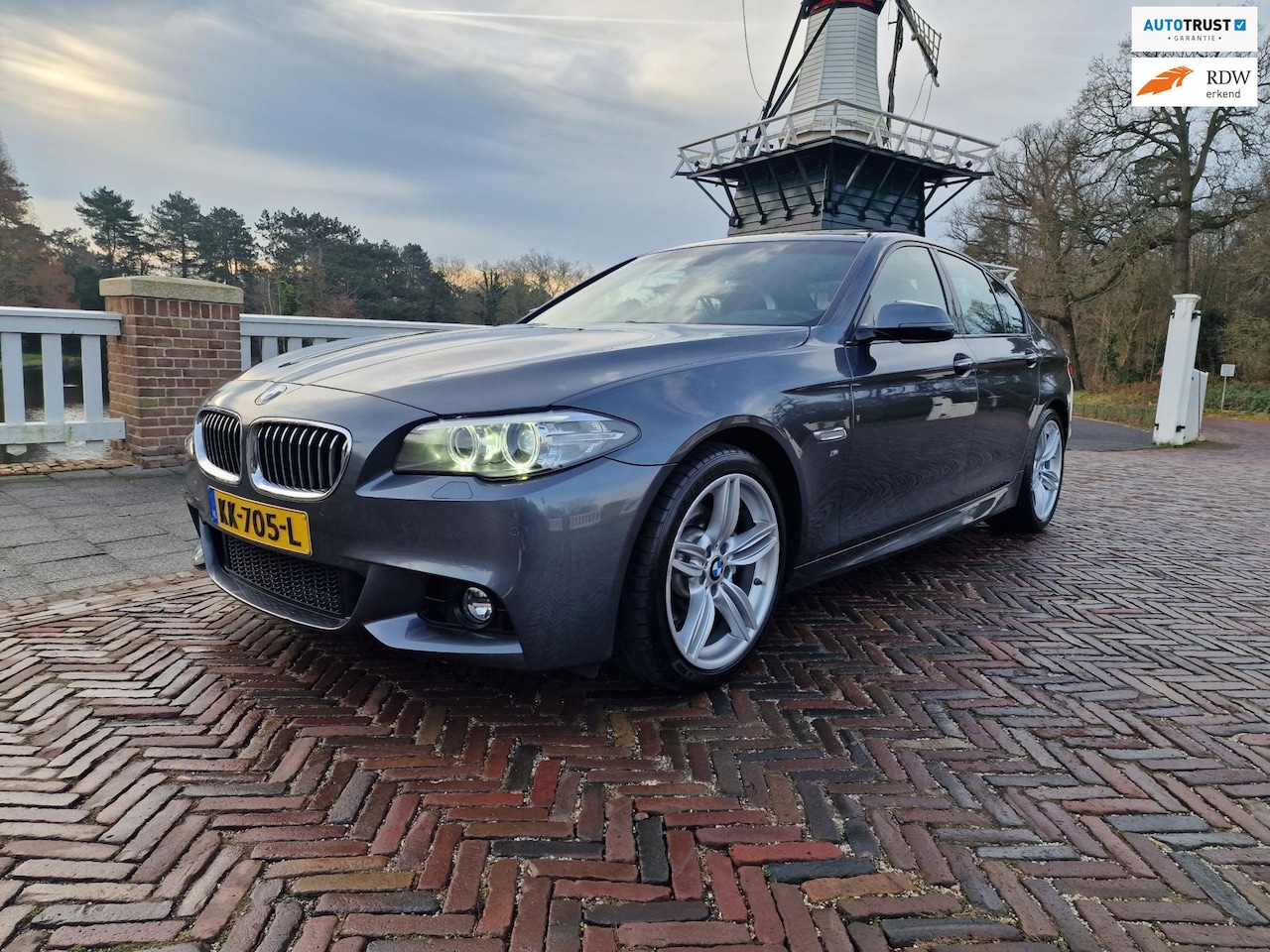 BMW 5-serie - 520i M Sport Leer Clima Gr Navi dealer onderhouden - AutoWereld.nl