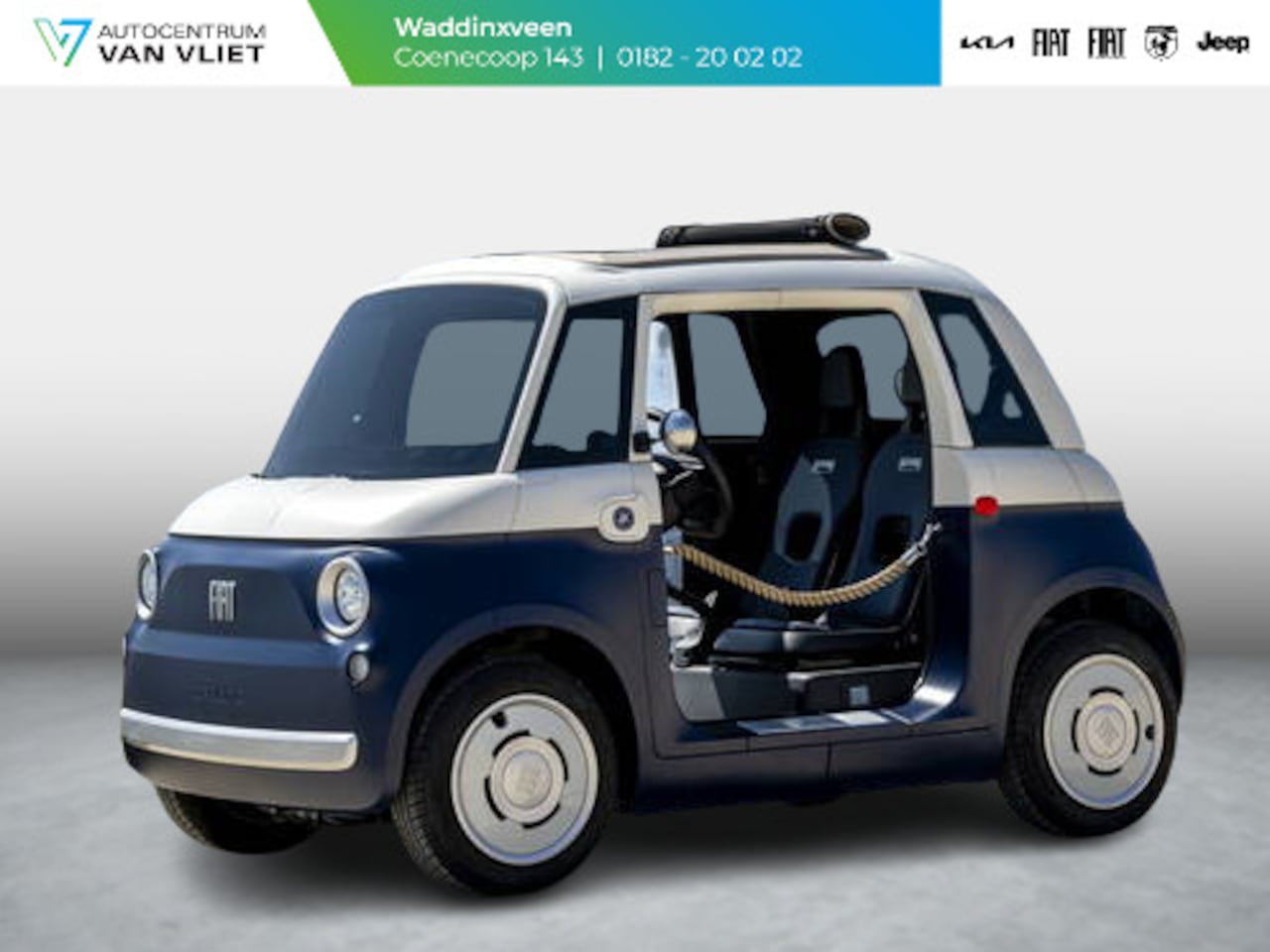 Fiat Topolino - Dolcevita Vilebrequin | Uit voorraad leverbaar | Actieradius 75km | Rijklaar - AutoWereld.nl