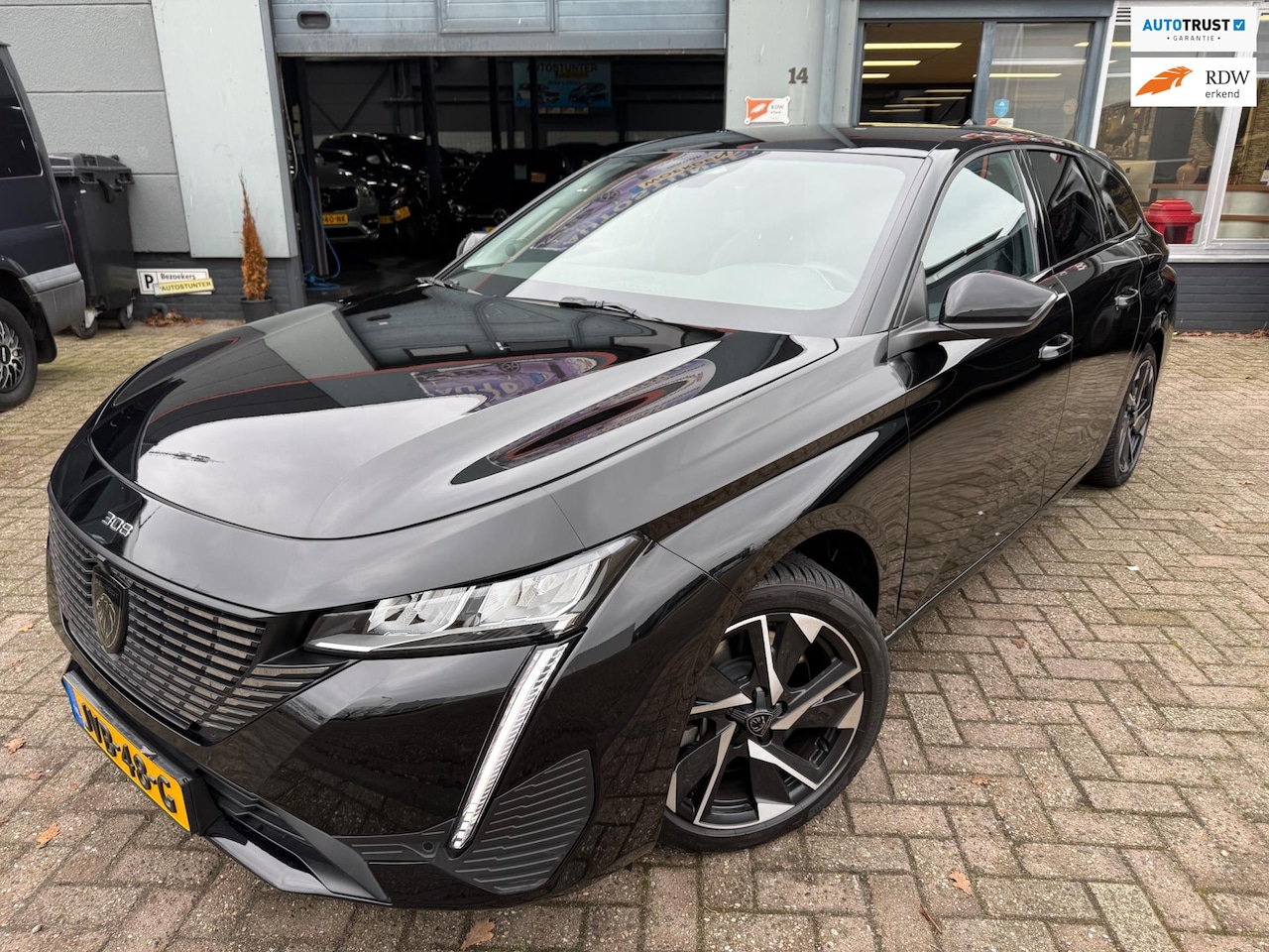 Peugeot 308 SW - 1.6 PHEV Hybrid 11-2023 210PK Allure ACC LEDER VIRTUAL LED - AutoWereld.nl